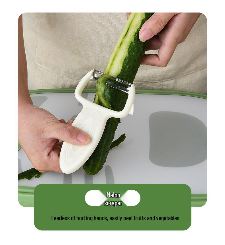 Portable Baby Toddler Food Prep Set: Knife & Cutting Board Combo