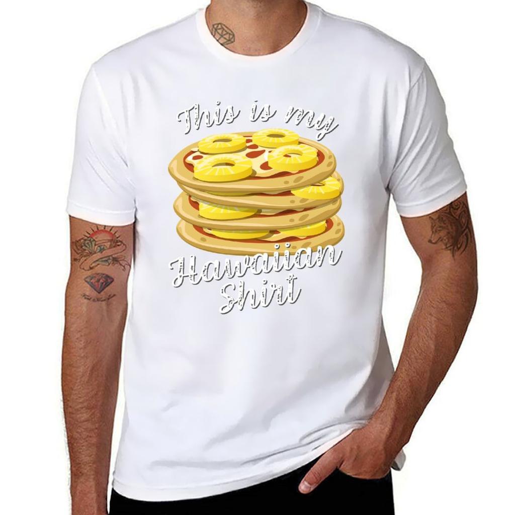 This Is My Hawaiian Shirt Pizza Summer Gift Bday T-shirt T Shirt Personalised T-shirt