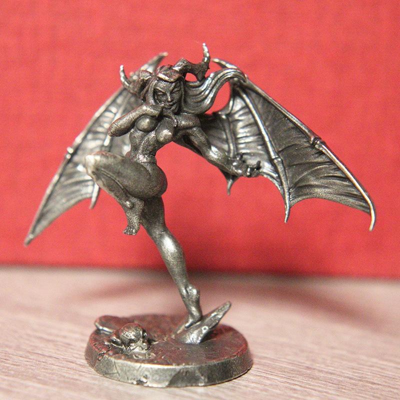 Abyss Demon Fighting Soldiers Man Woman Model Figurines Miniatures Desktop Toy Ornaments Vintage Decorations Crafts Accessories.