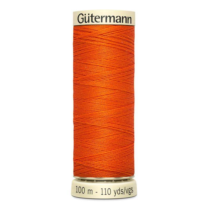 Fil à coudre 100% polyester Gutermann 1 Bobine - Att 351 - orange foncé