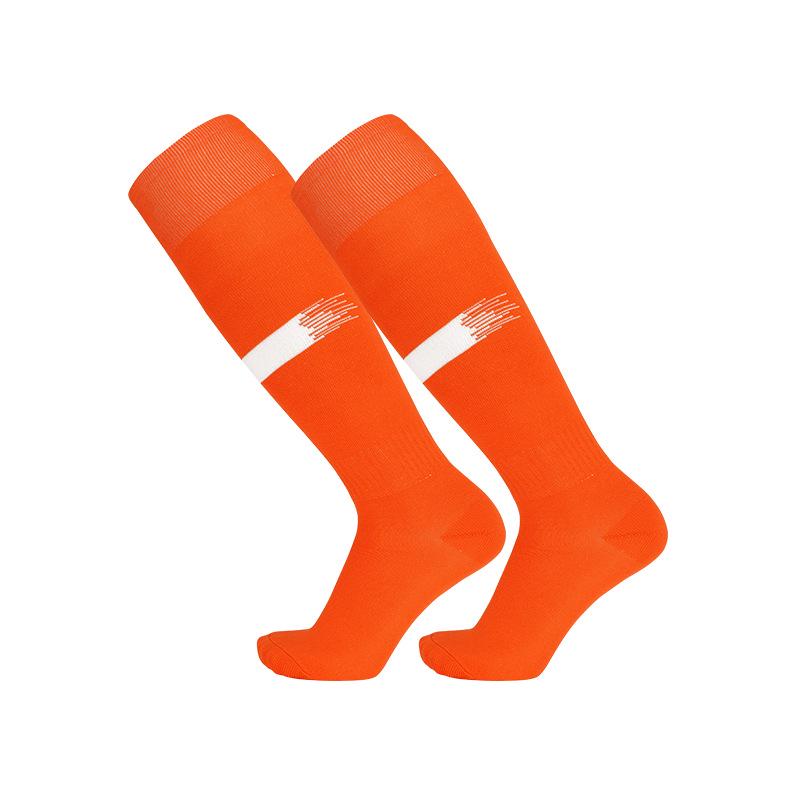 Breathable Striped Football Socks: Spring/Summer, Over-Knee, Sweat-Absorbent, Adult & Kids Training & Casual Wear
