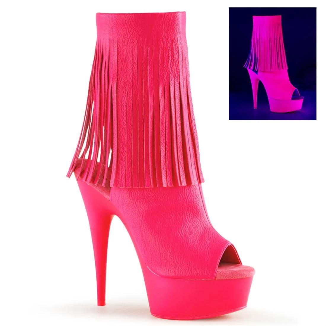 

15 см Hating Sky High Fringed High Heels каблуки Тонкий каблук Водонепроницаемая платформа Толстая подошва Низкие сапоги Сапоги 46 розы красного