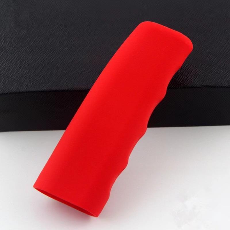 Car Silicone Gear Shift Knob Cover Handbrake Non Slip Grip Handle Case Automobiles Gear Shift Collars Car Interior Accessories