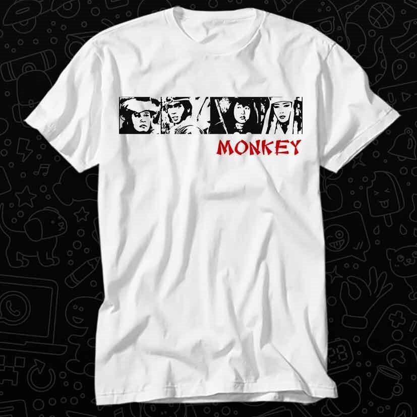 

Monkey Magic Japanese Collage TV Show T Shirt 572 S