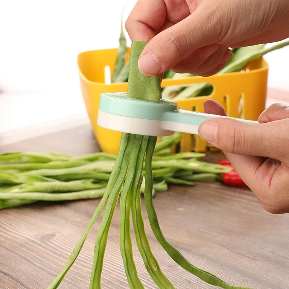 Remover Stainless Steel Peeler Long Bean Shredder Stringer Green Bean Slicer French Bean Cutter