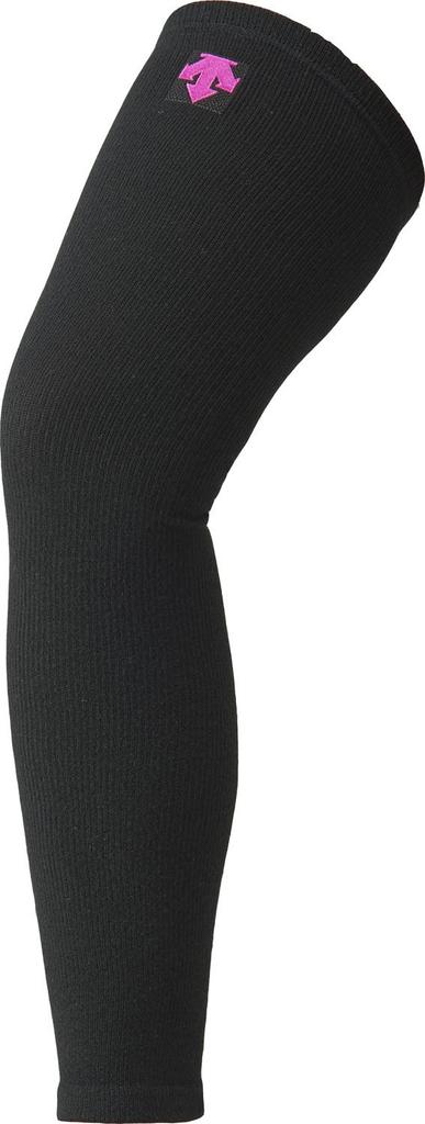 DESCENTE Volleyball Knee Support Black x Magenta F (No Pads) DVB-8702 (BMZ)