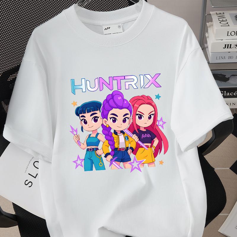 

Unisex T-Shirts Witch Hunt Hot Sell Print T-shirt Loose Cotton Short Sleeve S