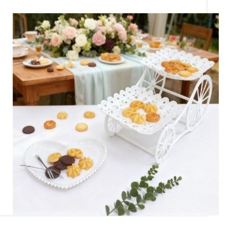 High Quality Dessert Tray Dining Table Bread Dish Snack Storage Candy Party Creative Home Fruit Light Luxury Cake Display Rack Dessert Rack
