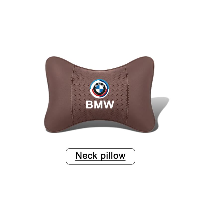 BMW Breathable Car Headrest Neck Support Pillow For BMW E46 E90 E60 F30 F10 E39 E36 F20 G20 G30 E92 E87 E91 X5 E70 F11 E30 F31