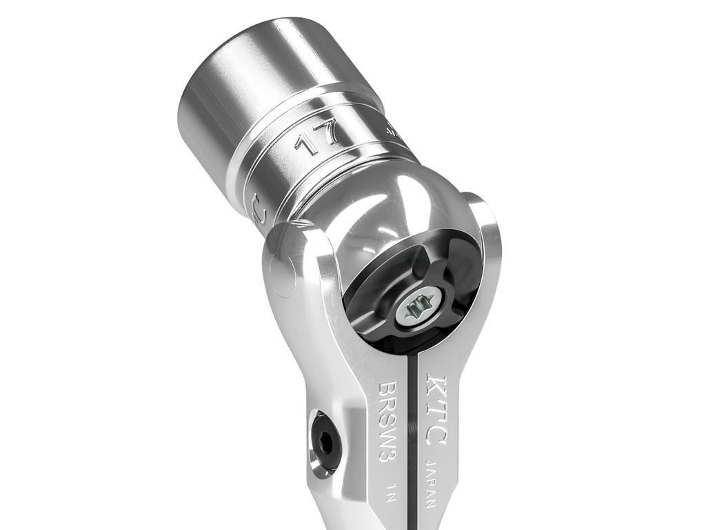 Kyoto Tool Lange Zwenkratel Handgreep Zilver (KTC) 9,5 vierkante meter. BRSW3L,