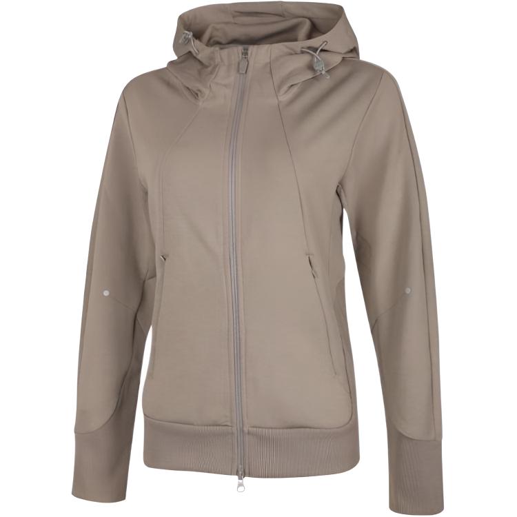ASICS Jackets Women s Brown Hooded Moderate Other 2032D403-021 L