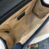 [Pre-Owned] Padlock Moonlight Treasure Box Series Metal Lock Logo Canvas And Leather Crossbody Bag Small - Very Good #Y33CTC