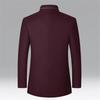 Wool Blend Coat Men Winter Fashion Wild Overcoat Male Thicken Keep Warm Jackets Trench Outerwear Wool Coat Stand Collar