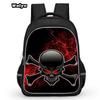 Skull Series Peripheral Animation Printing Backpack Student Bag Support