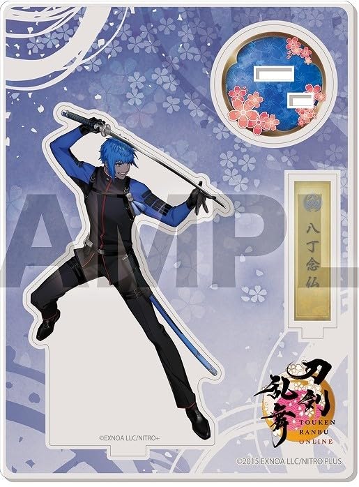 Hatcho Nembutsu Acrylic Stand Figure (Battle) 104 Touken Ranbu ONLINE Official Merchandise