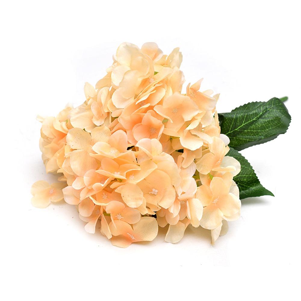 Bride Bouquet Artificial Rice Ear 6 Fork Simulation Ball Chrysanthemum Party Decoration