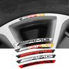 4pcs Aluminium Alloy Car Wheel Hub Stickers For Benz AMG Brabus Carlsson W203 W204 W205 W211 W212 W213 W214 W220 W221 W222