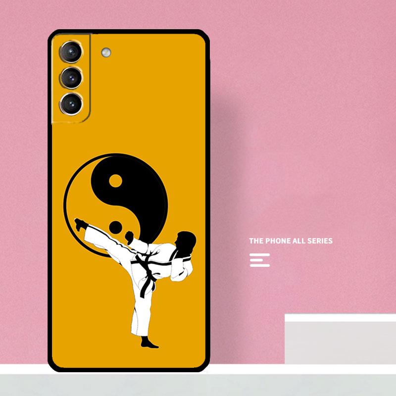 Kung Fu Taekwondo Karate Phone Case For Samsung Galaxy S25 S26 Ultra S20 S21 S22 S23 S24 S10 Plus S25 FE Cover Coque