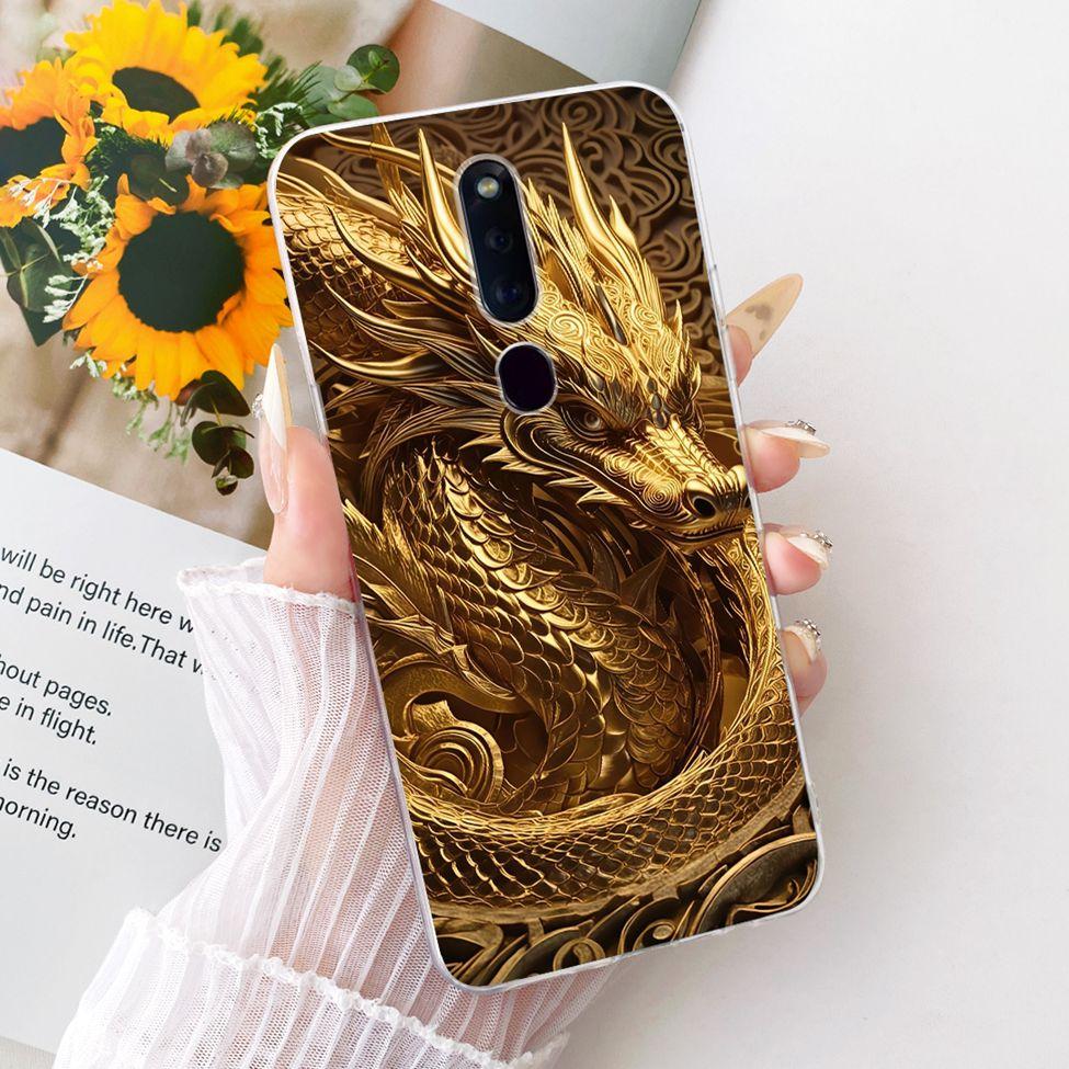 Clear Casing For Oppo F11Pro CPH1969 CPH2209 CPH1987 Phone Case For Oppo F11 Pro Cover Fashion Butterfly Funny Cute Painted
