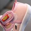 Frühling und Herbst 0-1-2 Jahre altes Baby Schuhe mit eckiger Öffnung Kleinkind Sprechende Schuhe Babyschuhe Weichsohlige Schuhe Stoffsandalen Prinzessinnenschuhe