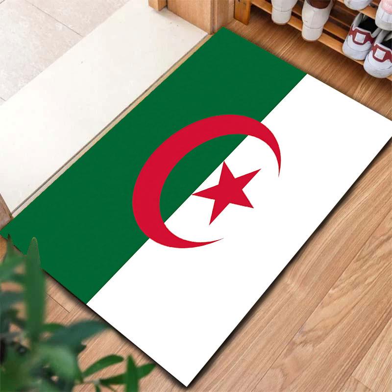 Algeria National Football Carpet Rug for Living Room Bedroom Home Sofa Decoration,Kids play Non-slip Floor Mat