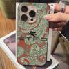 Fashion And Luxury E-Etro For IPhone 17 16 15 11 12 13 14 Pro Max Plus Pro Corrugated Translucent Back Phone Cover