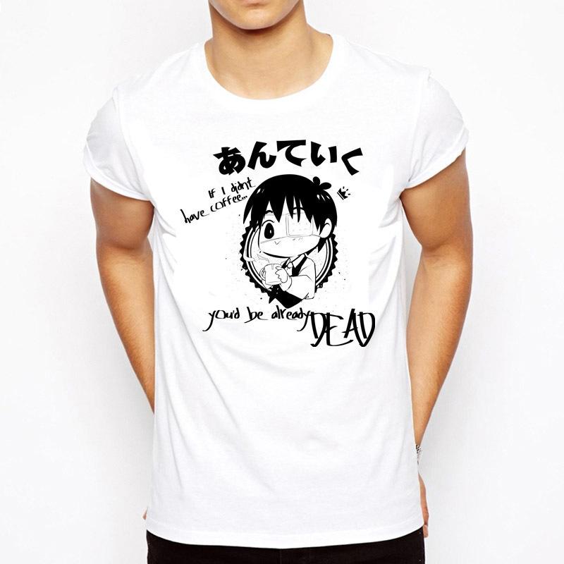 TOKYO GHOUL T Shirt Men Japanese Anime T-Shirt Male KANEKI KEN Print T-shirt Top Tee Clothes M8125