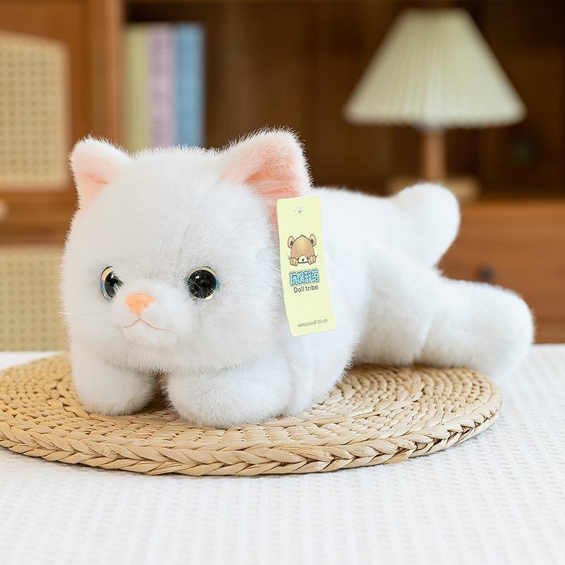 

Новая милая кукла-кошка, симуляция, плюшевая игрушка кошка для вечеринки, для девочек, чтобы спать с ней, подушка для бросания 30cm0.25kg