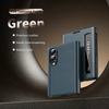 For Samsung Galaxy Z Fold 8 Ultra Z Fold 8 7 6 5 4 Flip PU Leather Smart Display Shockproof Case With Window View Touch Fundas