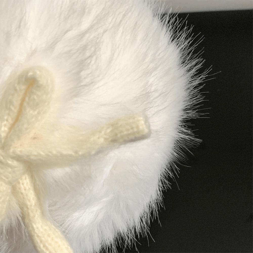 Ear Protection Soft Plush Earmuffs Thickened Fluffy Earflaps  For Women Men Outdoor