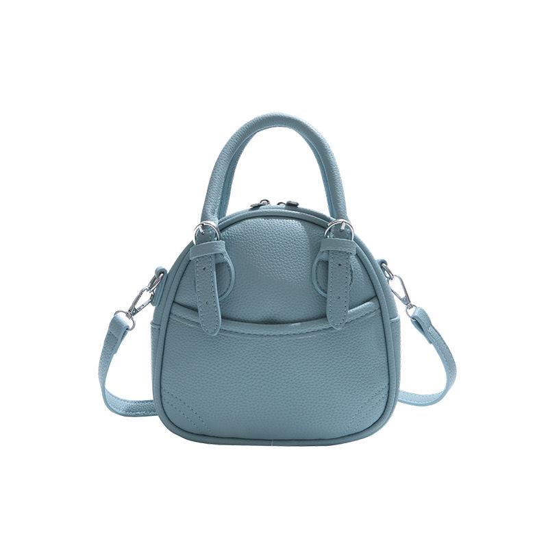 Hand-held bowling bag women's new fashion simple casual portable shell bag shoulder messenger bag
