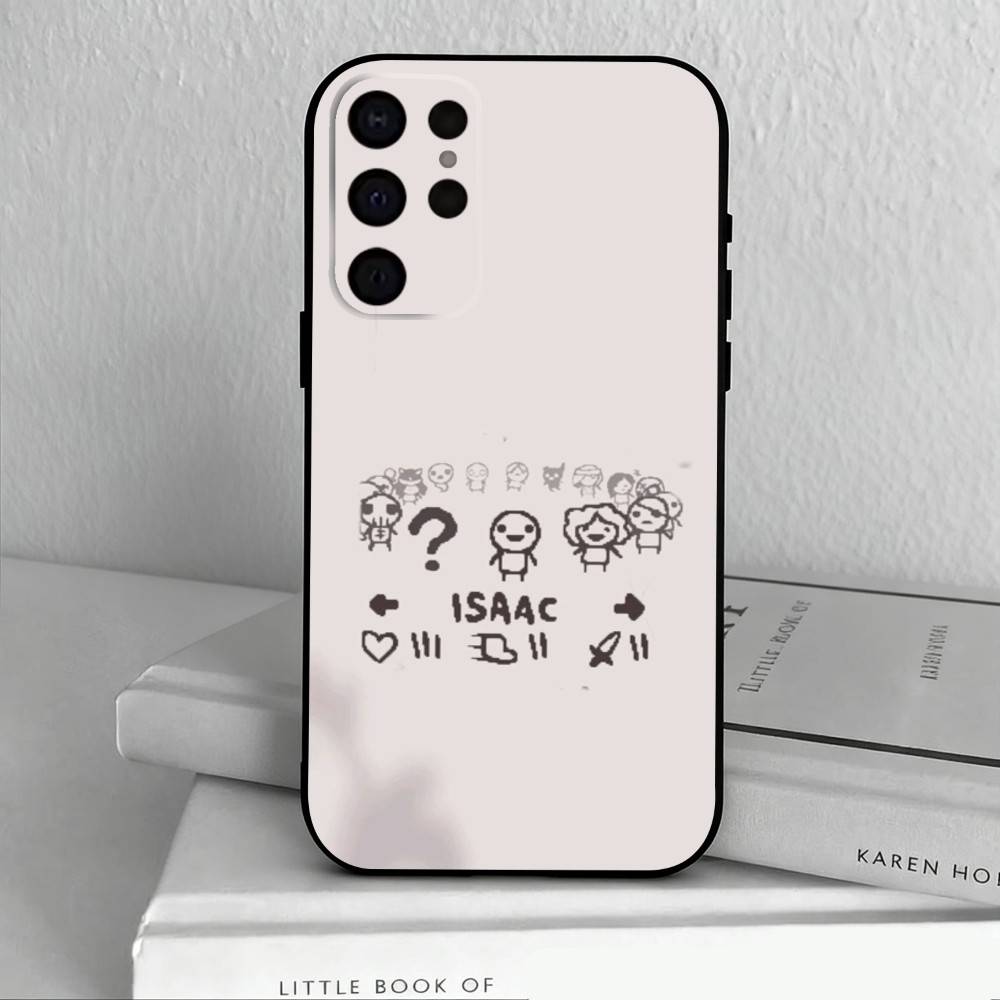 T-The B-Binding Of I-Isaac-C   Phone Case For Samsung S25,24,23,22,30,21,10,9,Ultra,Plus,Lite,FE,4,5 G Soft Black Case