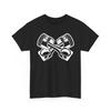 Crossed Pistons Mechanic Garage Engine Unisex Heavy Cotton TShirt