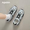 Augustus Dengde training shoes 2025 new summer flat-bottomed haze blue racing shoes lightweight Forrest Gump sports and leisure shoes