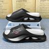 Summer Men Slippers Non-Slip Mens Sandals Thick Soft Platform House Shoes Indoor Shower Bathroom Slippers Outdoor Casual Shoes
