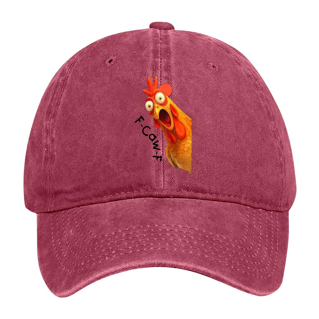 Cap Mens Womens Embroidered Distressed Adjustable Sun Hat Cotton Funny Hats