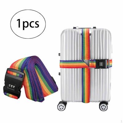Luggage Strap Traveling Belt Lockable Portable Travel Essentials Suitcase Quick Release Buckle