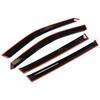 4x Car Window Visor Guard Vent Shade Ventvisor Window Vent Visor Deflector Sun Rain Guard for Toyota for RAV4 20019-2020