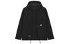 Jackets Men's Black Hooded Moderate Workwear AMJ23320-BK