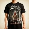 Retro SODOM THE FINAL SIGN OF EVIL Koszulka Klasyczna Czarna Unisex S234XL Koszulka Unisex