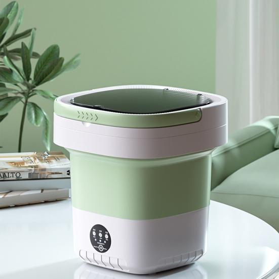 12L velkokapacitní přenosná skládací pračka Poloautomatický časovač Funkce Lehký Kompaktní design Spodní prádlo Pračka ponožek