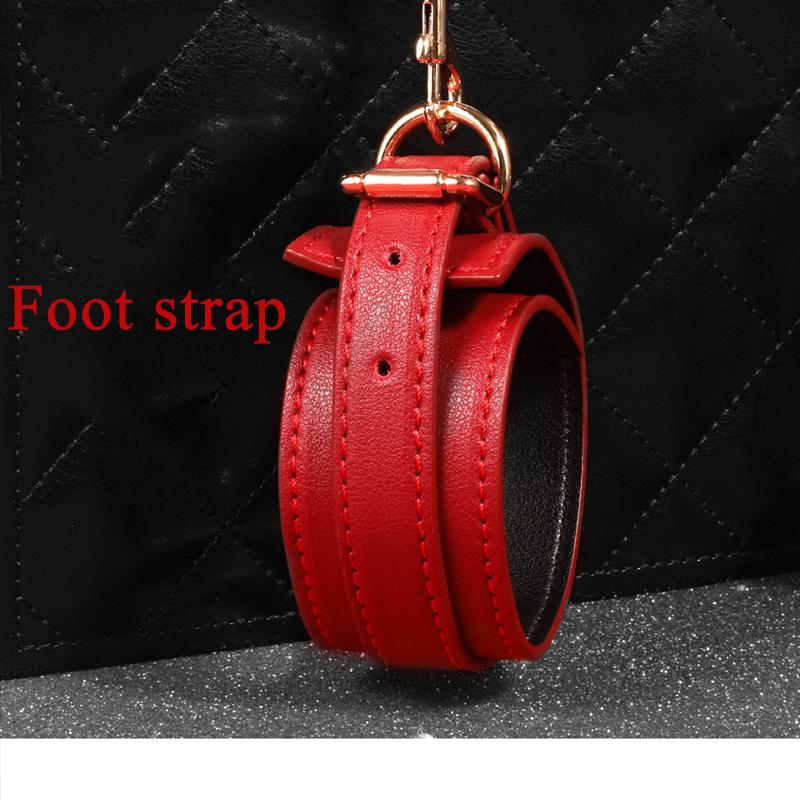 BDSM Sex Toys For Adult Game Leather Erotic Sex Kits Bondage Handcuffs Sex Game Whip Gag SM Bdsm Toys Luxury Set