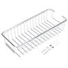 Stainless Steel Shower Caddy Hollow Design Shower Shelf Organizer  Space Saving
