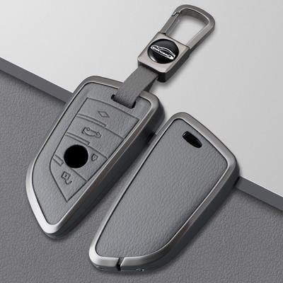 Zinc Alloy Leather Car Key Cover Case Shell For Bmw F20 G20 G30 X1 X3 X4 X5 G05 X6 X7 G11 F15 F16 G01 G02 F48 G30 Accessories