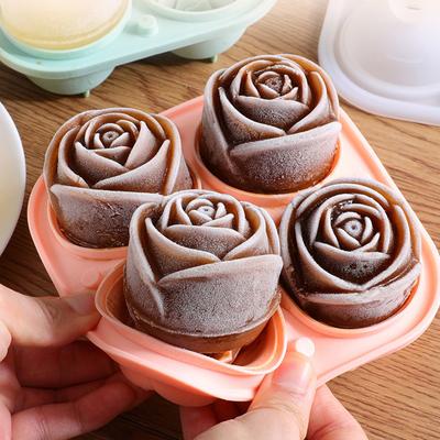 Moule à glaçons roses