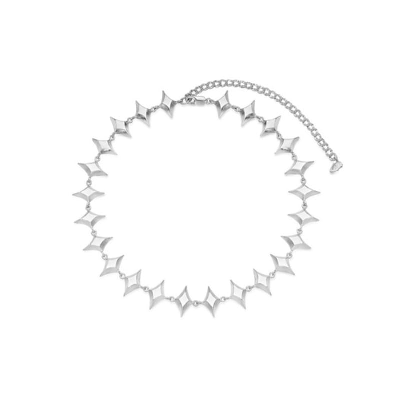 

NIMBUS New Shine Star High Neck Choker Silver