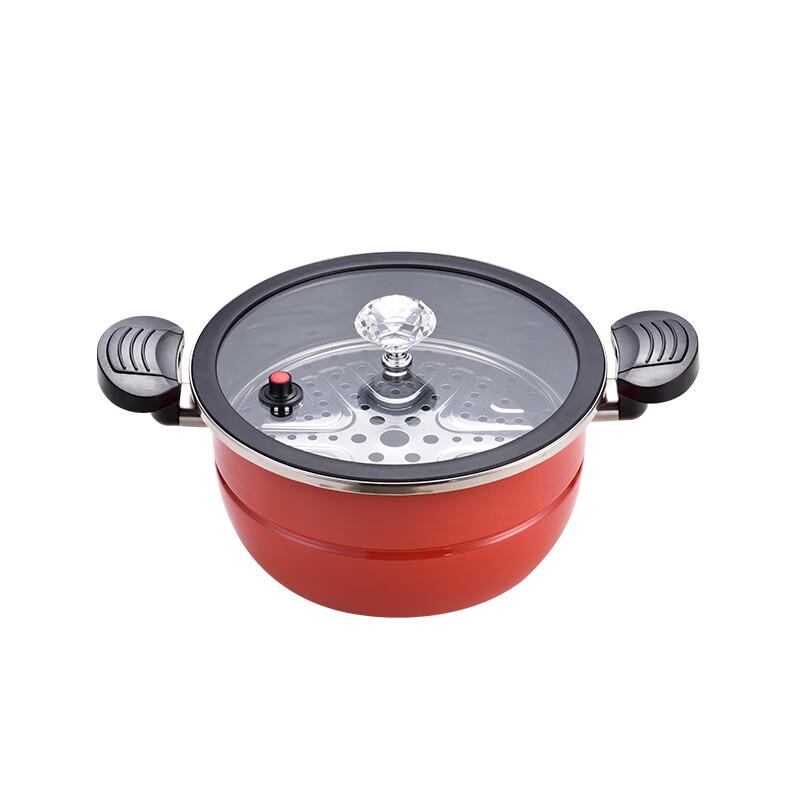 Huoxiang Red Luck Enamel Micropressure Stew Pot