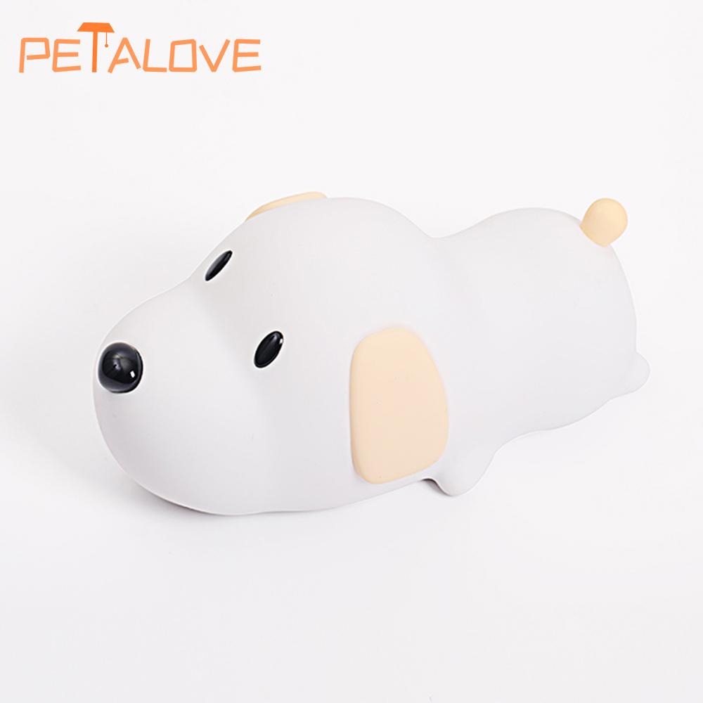 Capybara Night Light Rechargeable Mobile Smart Settings Timing Silicone Lamp Unique Bedside Decoration Pat Brightness Adjustment