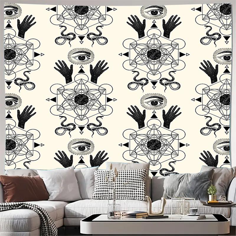 Bohemian Tapestry Wall Hanging Mystical Moon Phases Decor Cosmic Home Decor Witchy Room Aesthetic Celestial Wall Art Gothic Deco 74x94cm(29x37in)