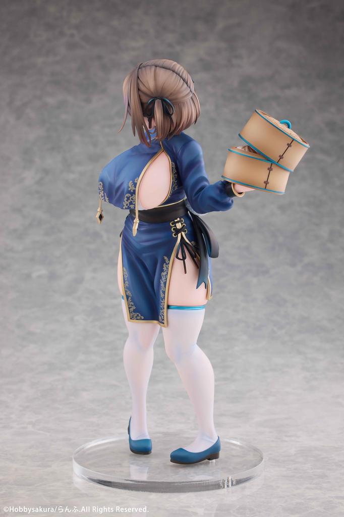 Ranfu original illustration Musume Standard Edition scale PVC ABS painted finished figure Sensei's "Manjuu Tsumugu" 1/7 &